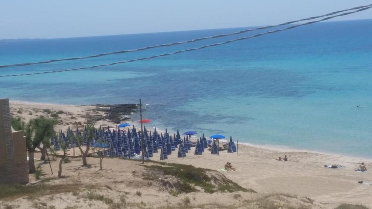 הוילה מרינה די ליצאנו Casa Lella Torretta Mare מראה חיצוני תמונה